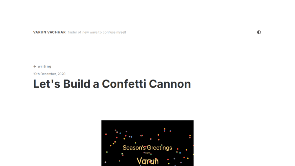 Let's Build a Confetti Cannon