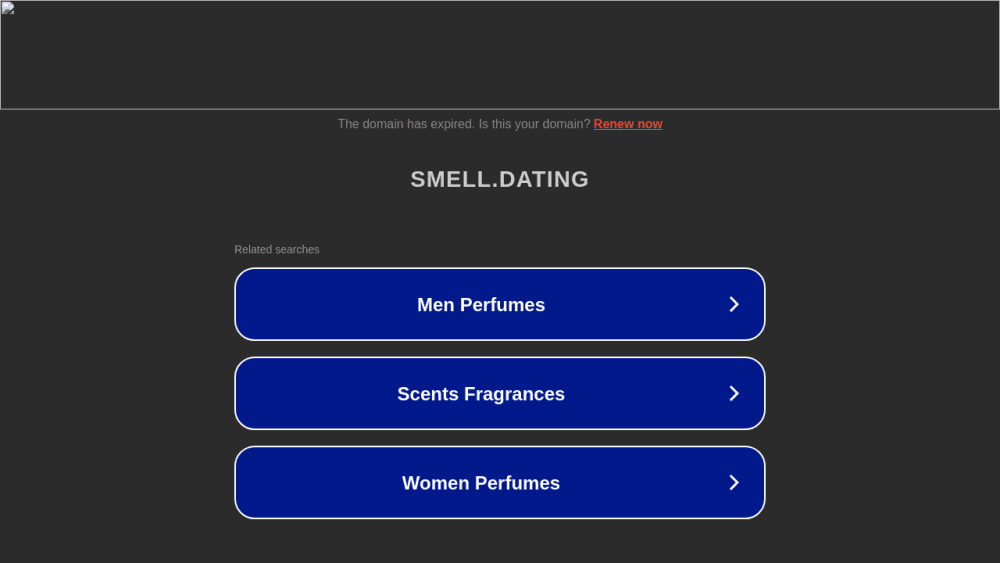 Smell Dating