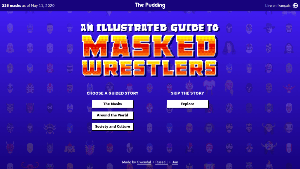 An Illustrated Guide to Masked Wrestlers
