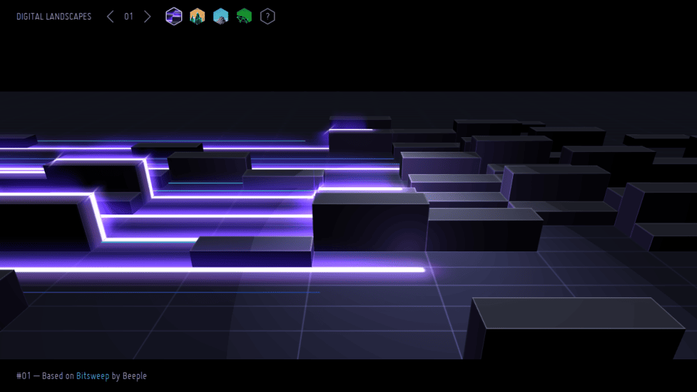 Digital Landscapes – WebGL experiments