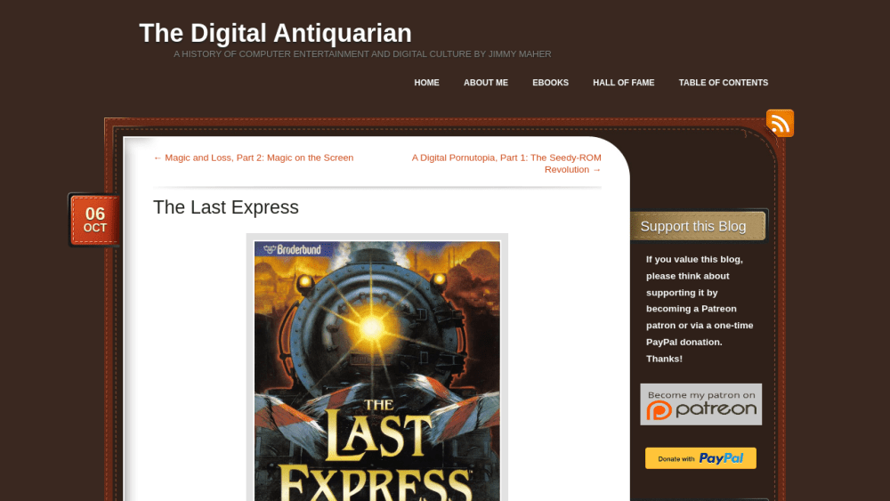 » The Last Express The Digital Antiquarian