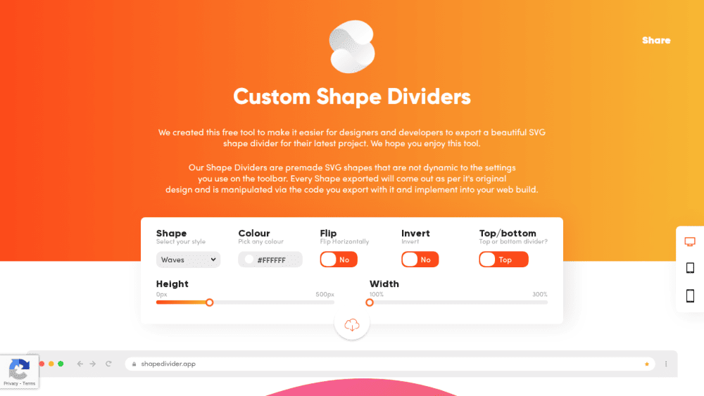 Shape Divider App