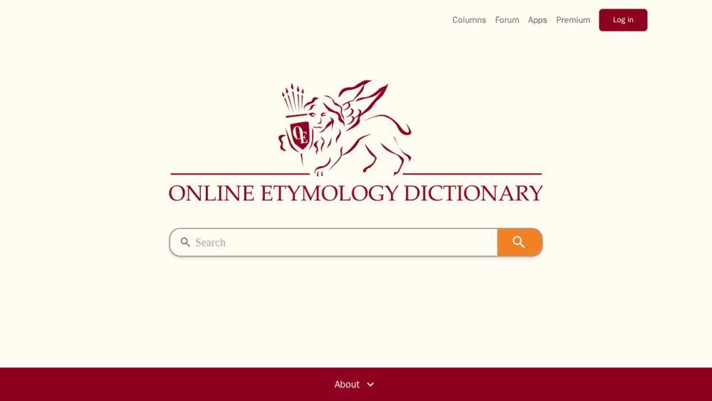 Online Etymology Dictionary