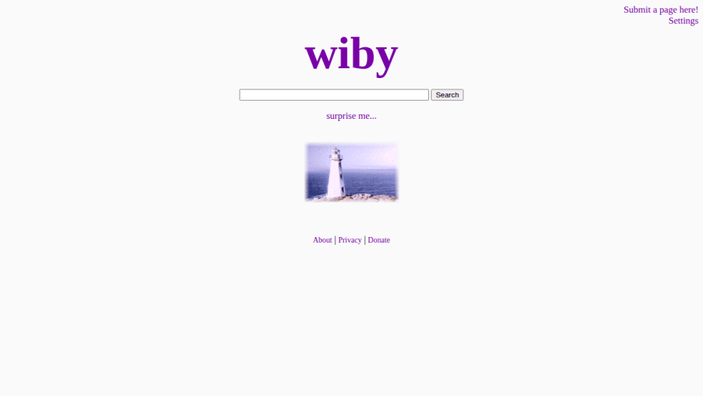 Wiby - Search Engine for the Classic Web