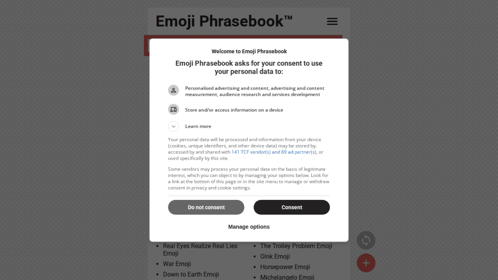 Emoji Phrasebook™