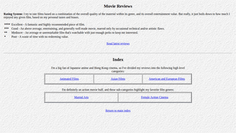 Movie Reviews