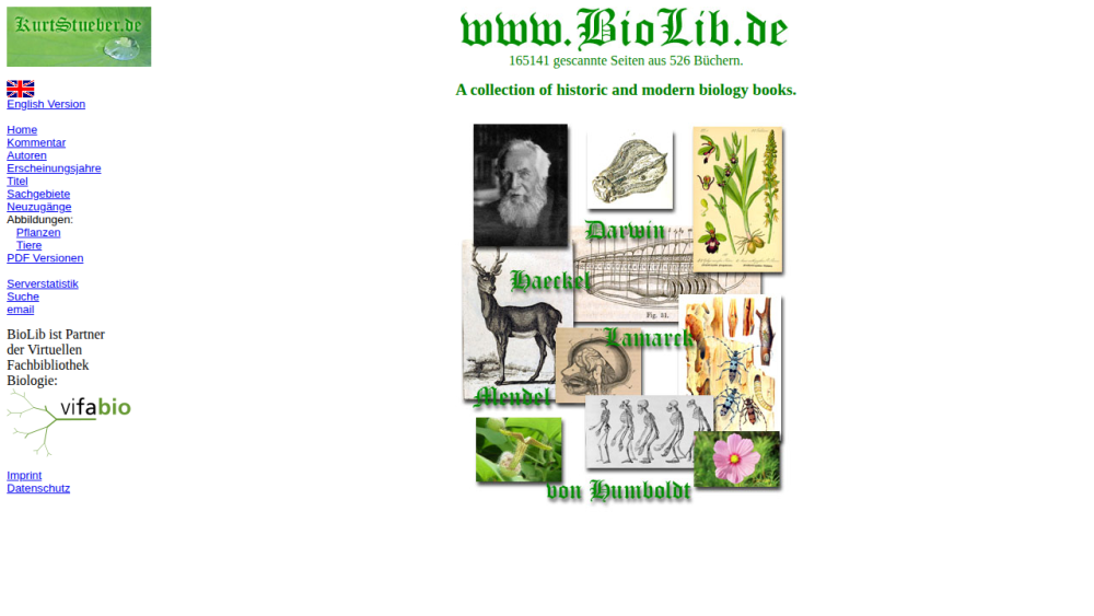 BioLib Online Library of Biological Books