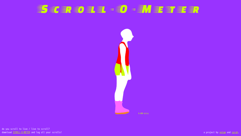 Scroll-O-Meter