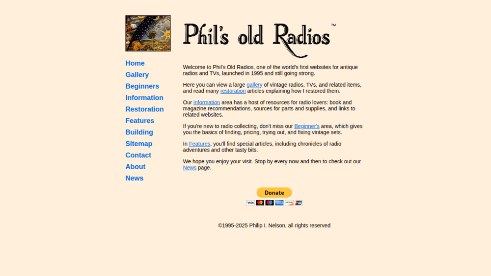 Phil's Old Radios