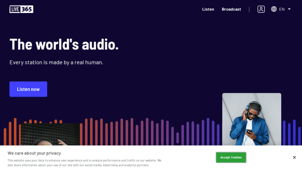 Live365 - Broadcast and Listen to Internet Radio