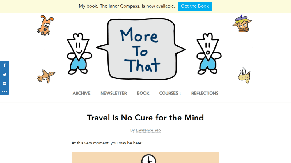 Travel Is No Cure for the Mind