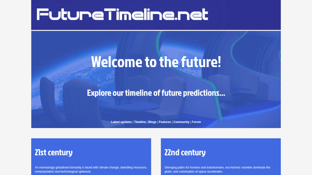 Future Timeline | Technology | Singularity | 2025 | 2050 | 2100 | 2150 | 2200 | 21st century | 22nd century | 23rd century | Humanity | Predictions | Events