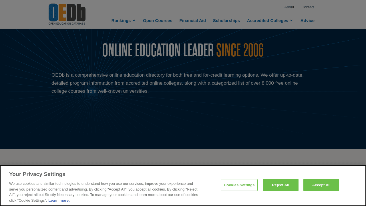 The Best Online Colleges & Resources | OEDB.org