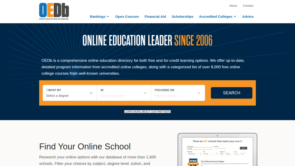 The Best Online Colleges & Resources | OEDB.org