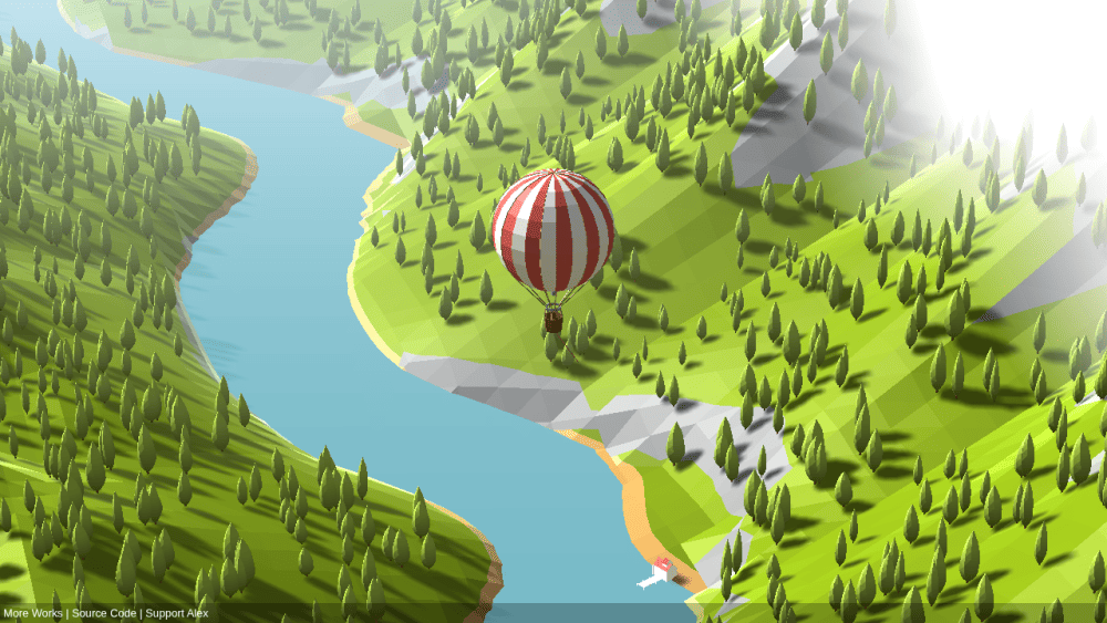 Three.js Ballooning - Alexander Perrin