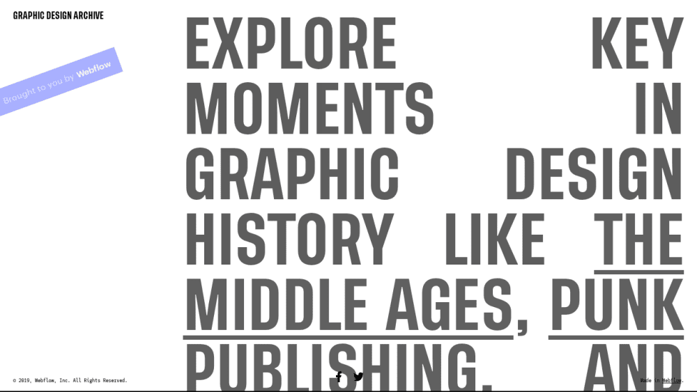 Graphic Design Archive