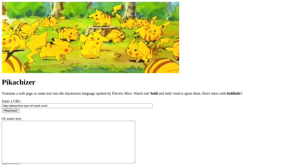 Pikachizer