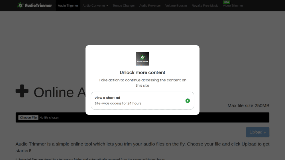 Online Mp3 Cutter - Audio Trimmer