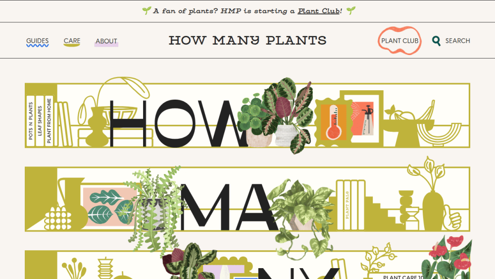 How Many Plants - Indoor and House Plant Resource