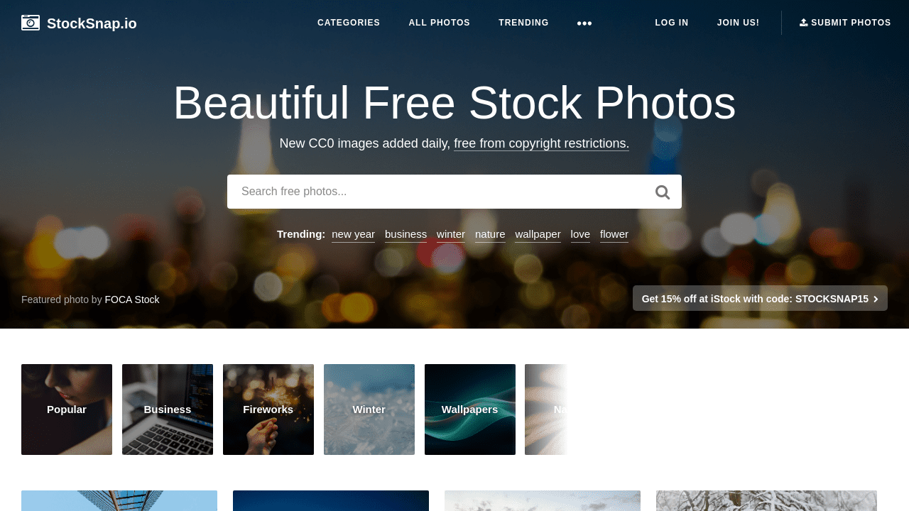 Free Stock Photos and Images - StockSnap.io