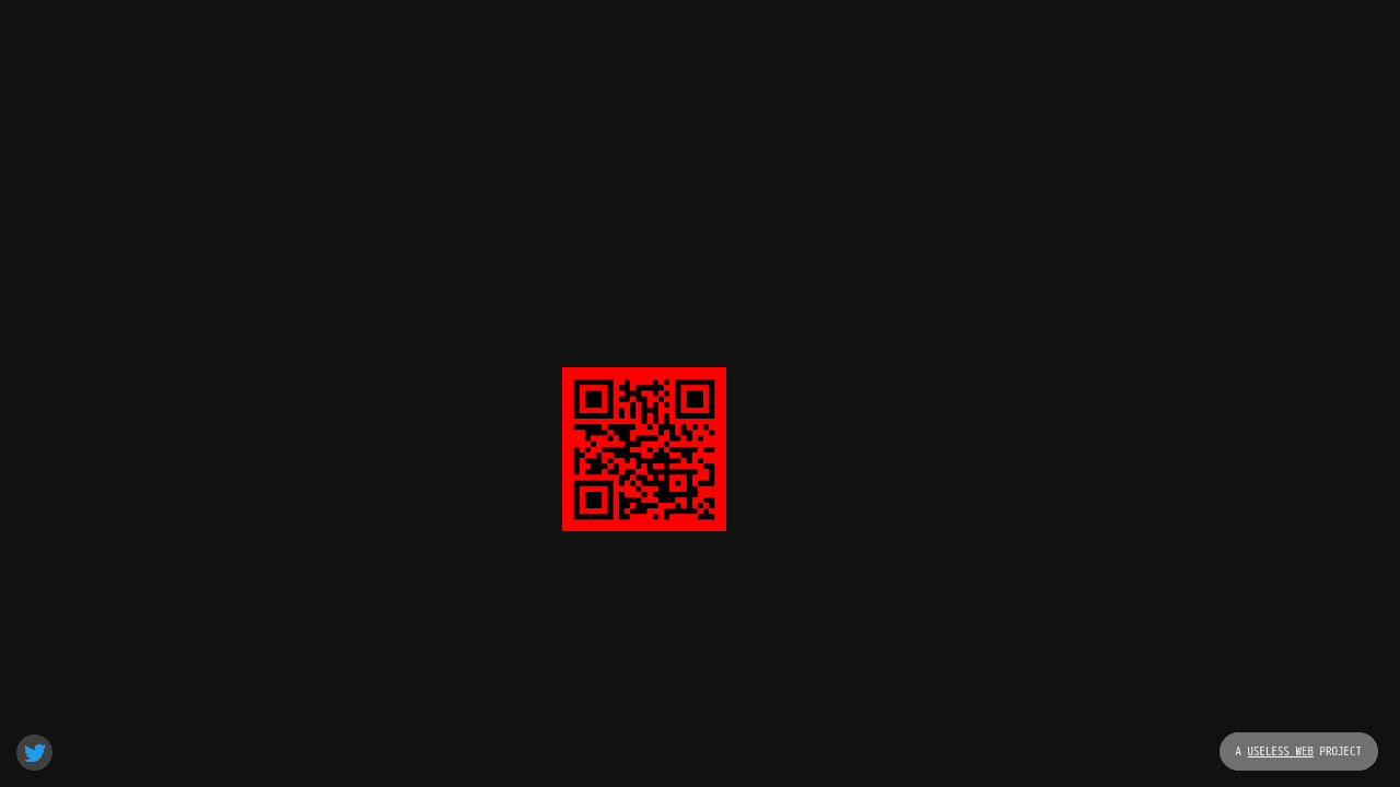 The Floating QR Code