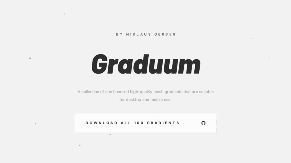 Graduum | Free Mesh Gradients by Niklaus Gerber