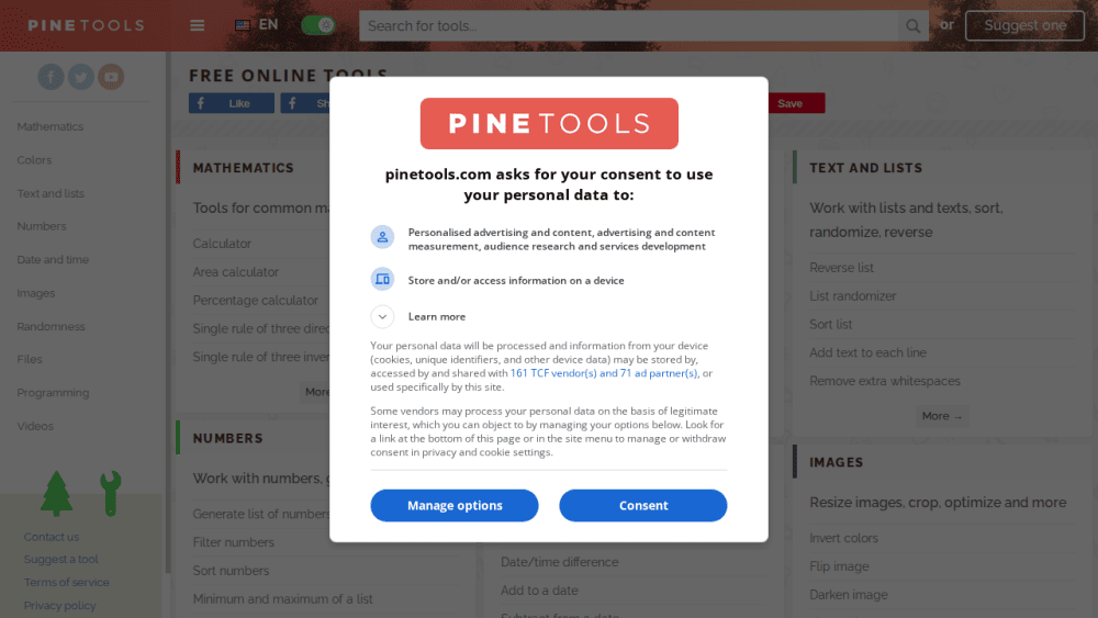 PineTools - Free online tools