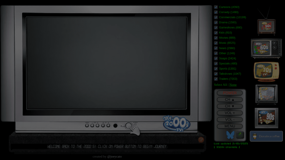 My 2000's TV!