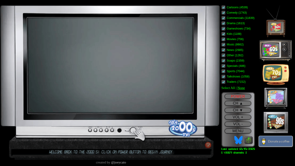 My 2000's TV!