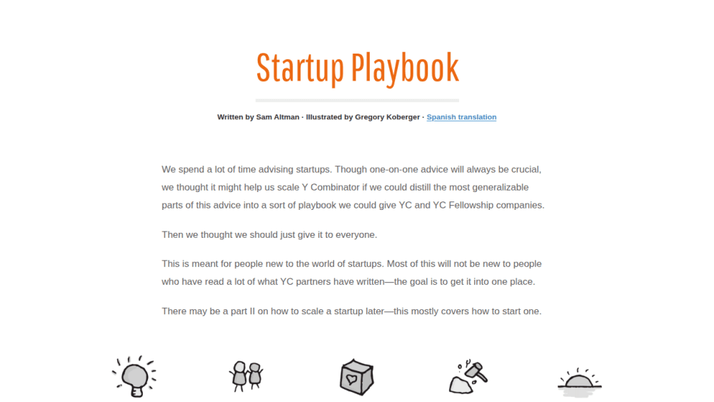 Startup Playbook