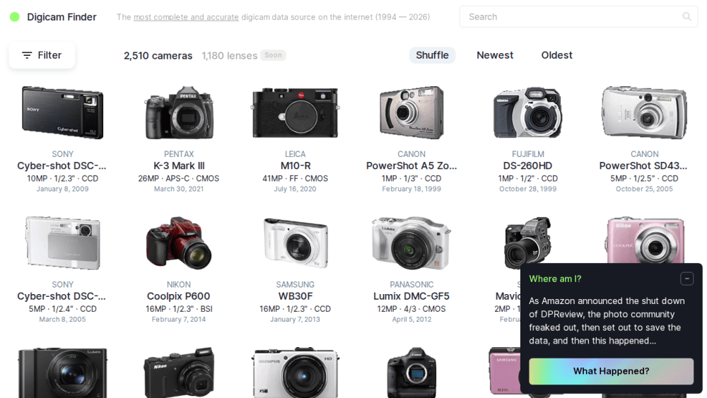 digicamfinder.com