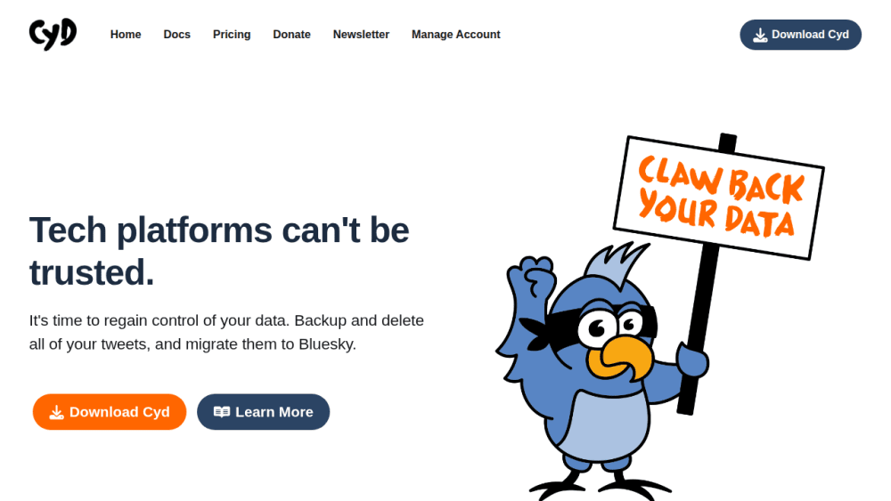 Cyd - Claw back your data from Big Tech