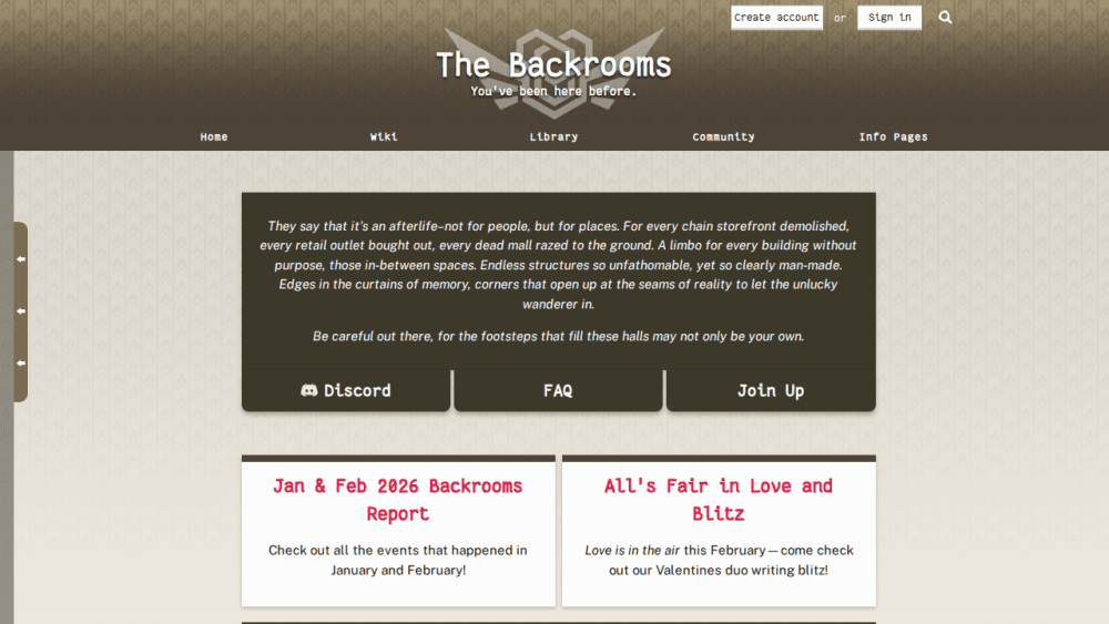 The Backrooms Wiki - The Backrooms