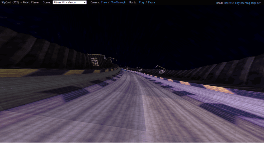 WipEout (PSX) – Model Viewer