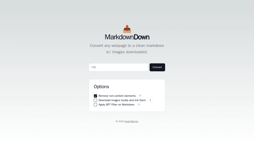 MarkdownDown