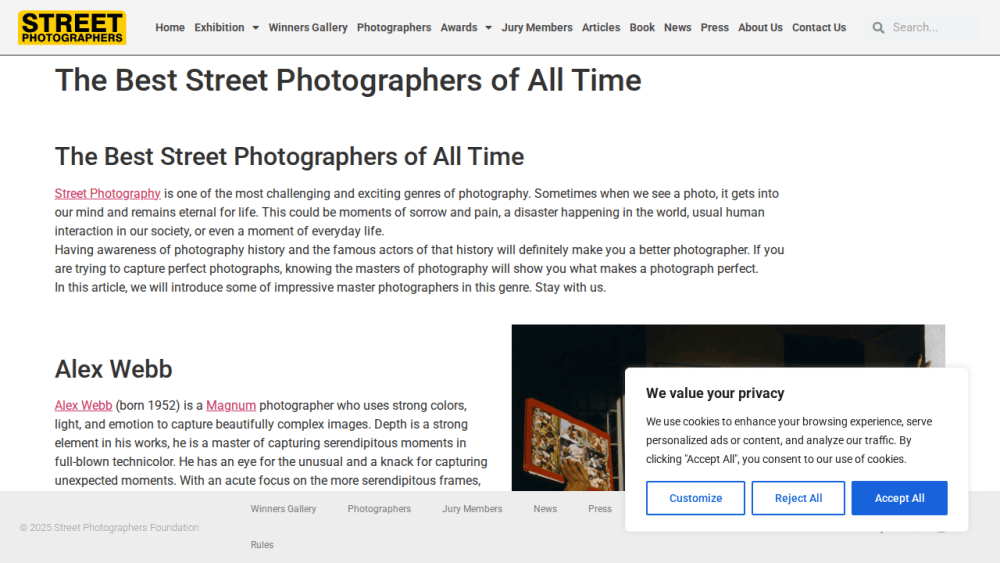 The Best Street Photographers of All Time - Street Photographers Foundation