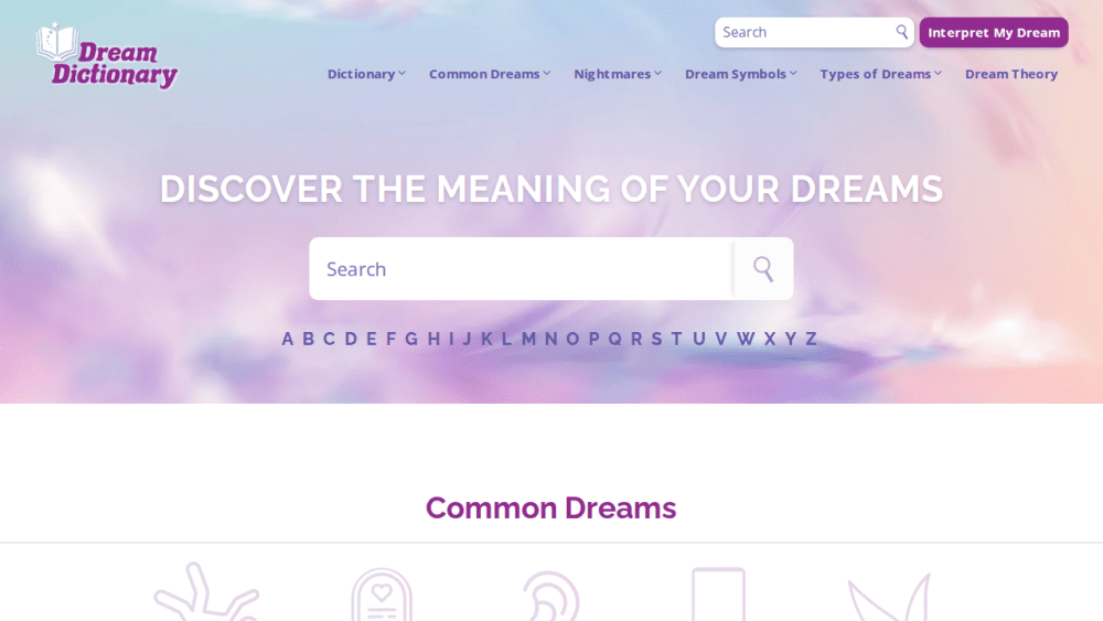 Dream Dictionary – Dream Interpretation & Dream Analysis | Dream Dictionary