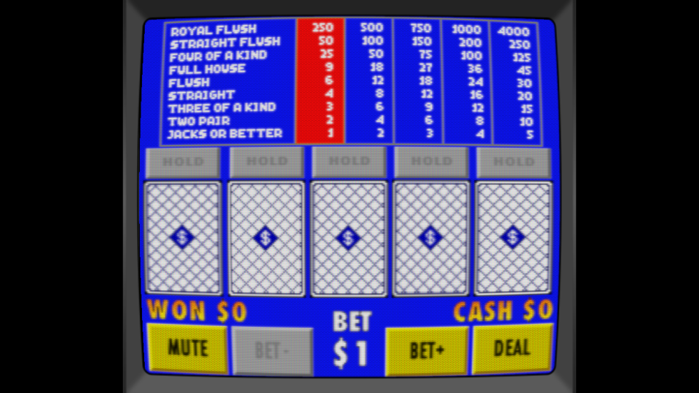 Classic Video Poker
