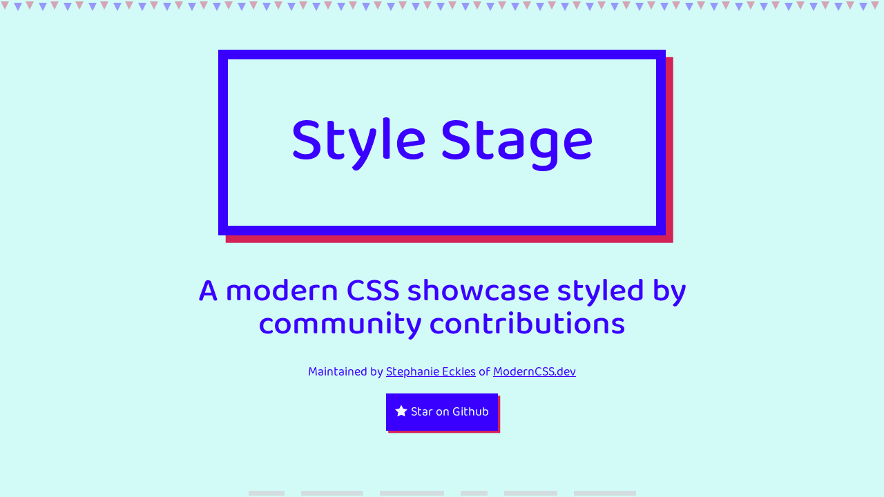Style Stage from Modern CSS Solutions
