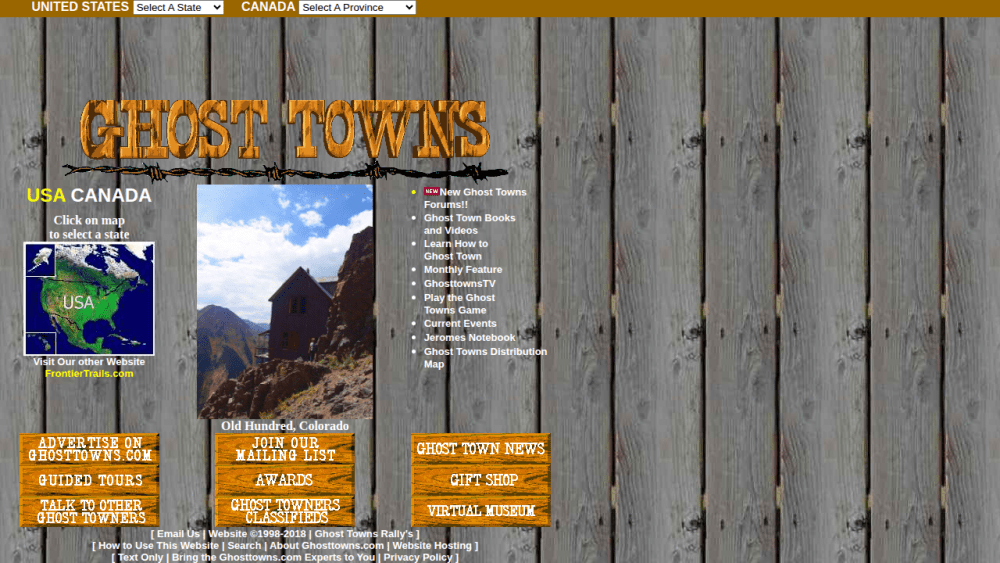 Ghost Towns and History of the American West