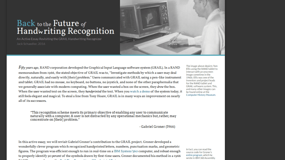 GRAIL Text Recognizer