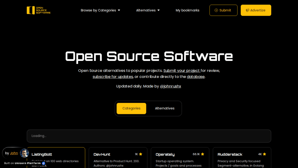 Open Source Software & Open Source Alternatives
