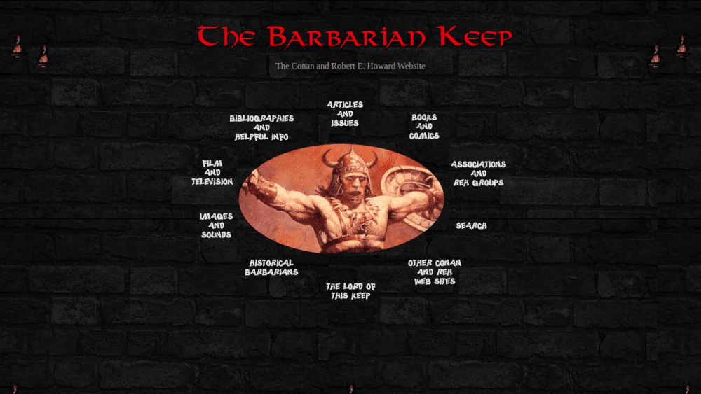 The Barbarian Keep -- Robert E. Howard and Conan