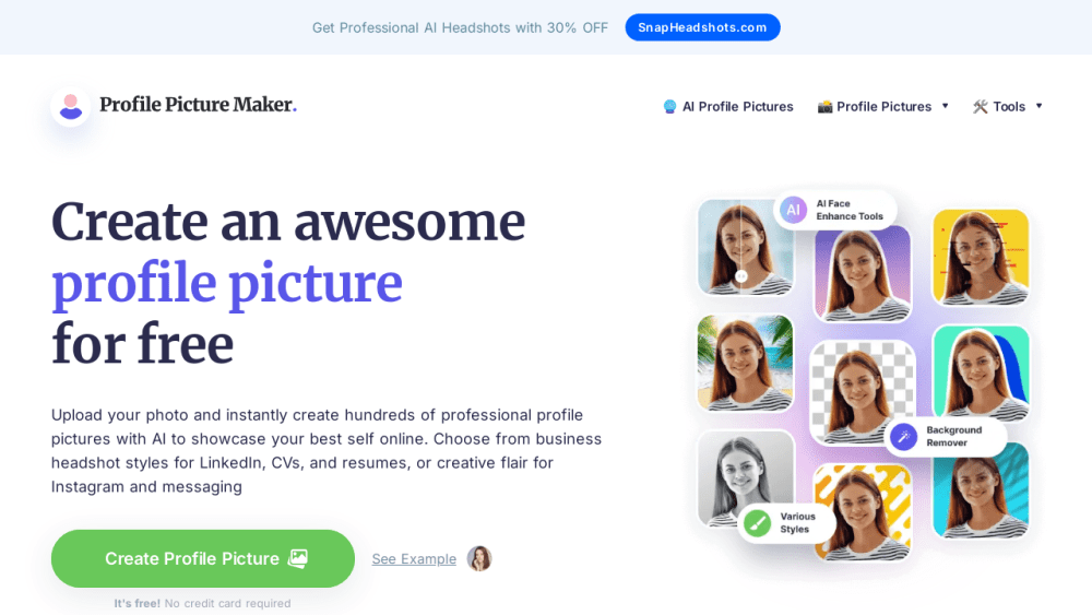 Free Profile Picture Maker - Create an awesome profile pic from any photo