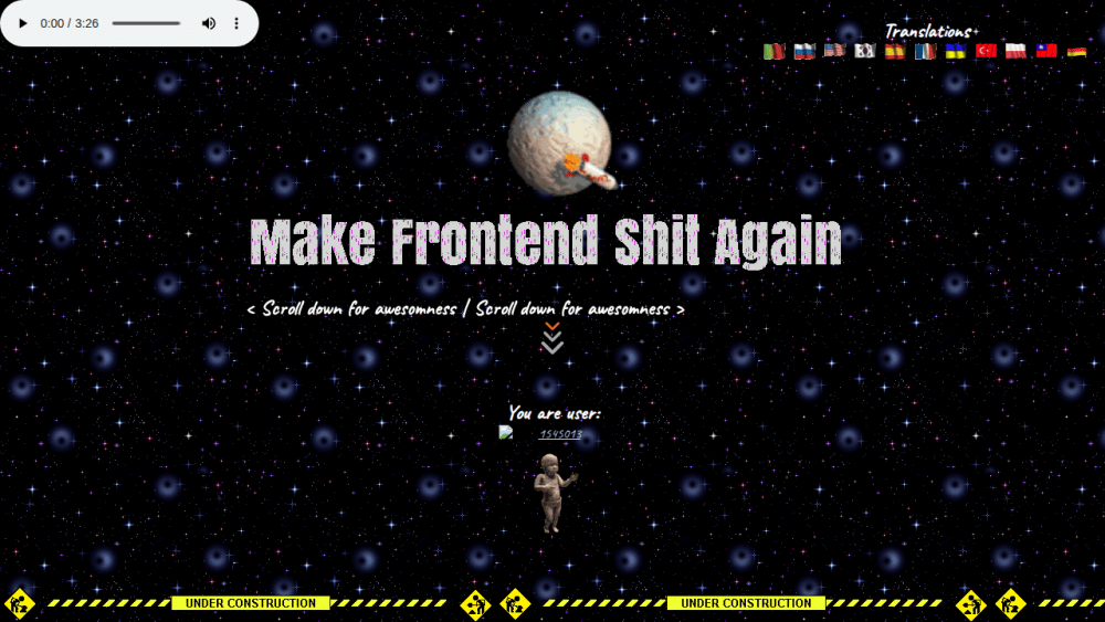Make Frontend shit again