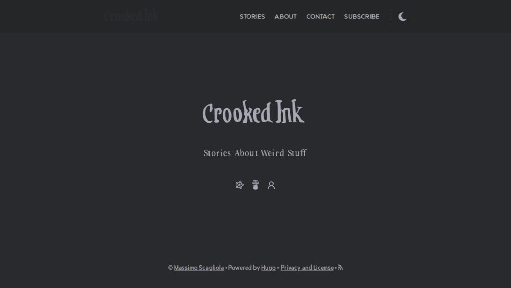 Crooked Ink - Stories About Weird Stuff