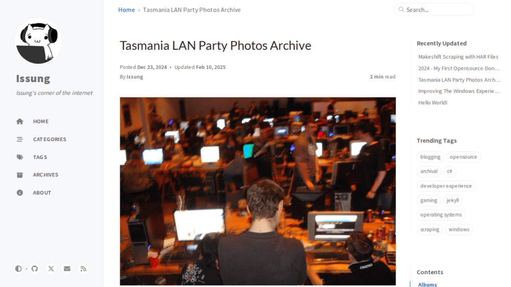 Tasmania LAN Party Photos Archive | Issung