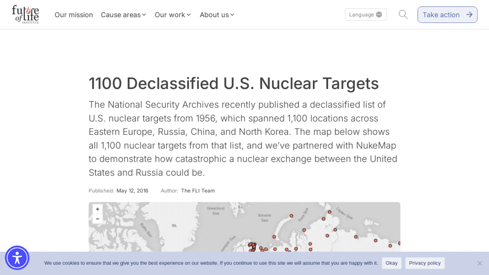 Declassified US Nuclear Targets - Future of Life Institute