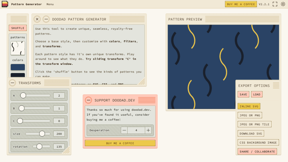 Pattern Generator | Create Seamless, Royalty-Free Patterns.