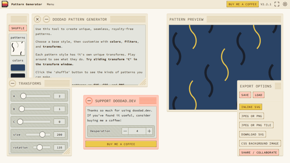 Pattern Generator | Create Seamless, Royalty-Free Patterns.